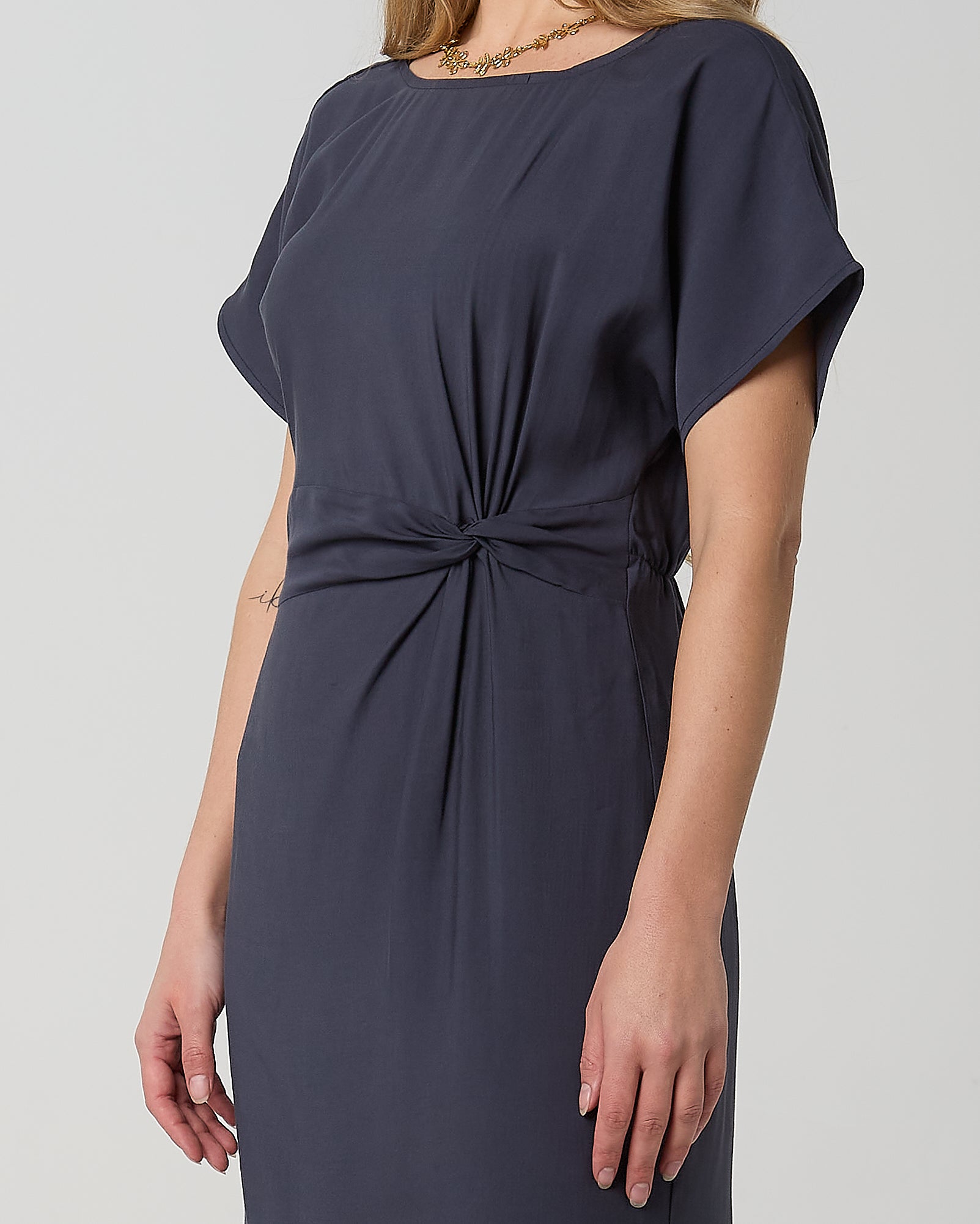 Abito ANGE cod.MOUNDY 90 rayonne 0 polyester  Blu koacoutere 3
