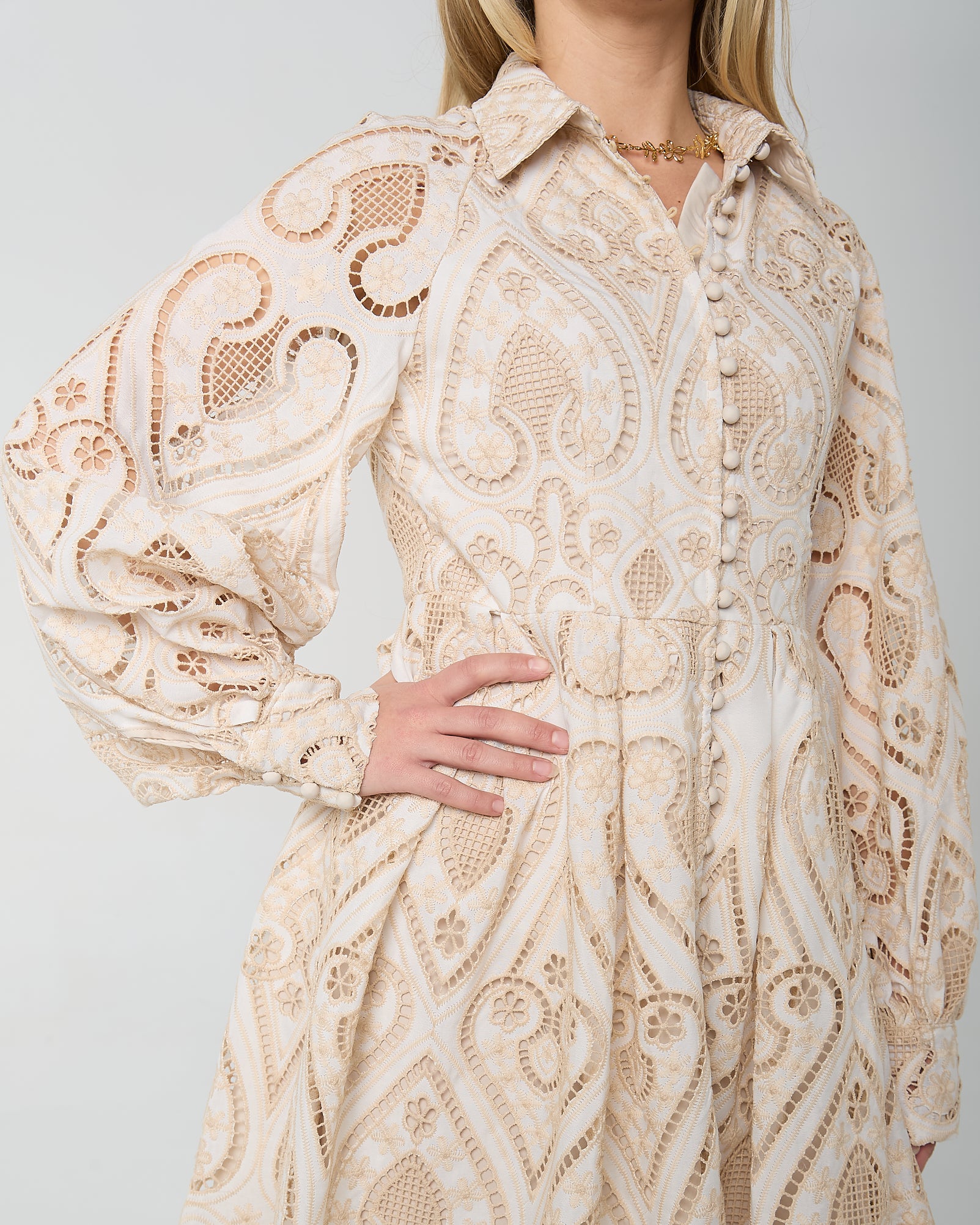 Abito CHOKLATE cod. CH003 100 cotone 149.90 ECRU BASE PANNA koacouture 3